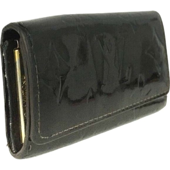 019128T Louis Vuitton Key Case Multicles 4 Ring Amarante Monogram Vernis - Picture 4 of 8